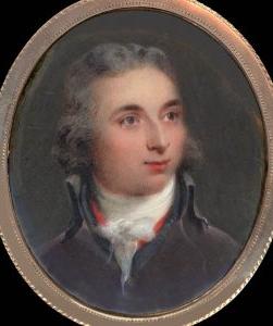 miniature portrait of Thomas Boylston Adams